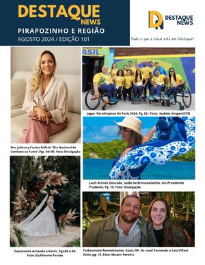 Jornal Destaque Pirapozinho E Região Mês De Agosto 2024