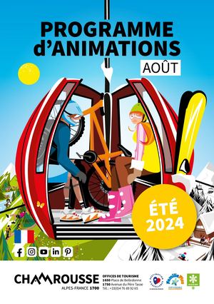 Programme des animations août 2024