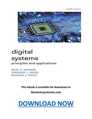 Digital Systems Principles And Applications 12th Edition PDF