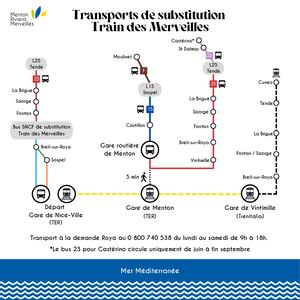 Transports De Substitution Du Train Des Merveilles 2024