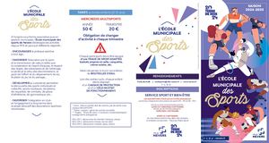 École municipale des sports de Nevers 24/25