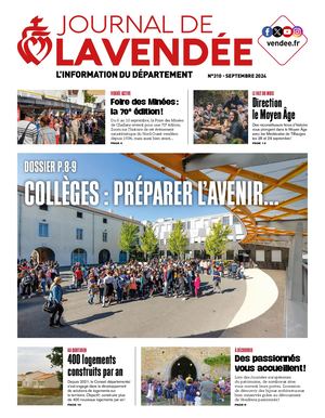 JOURNAL DE LA VENDÉE N°310 - SEPTEMBRE 2024