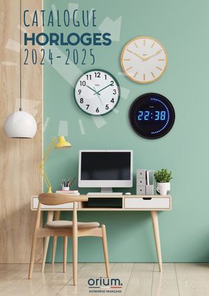 Catalogue Orium Horloges 2024