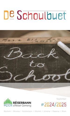 De Schoulbuet 2024 2025