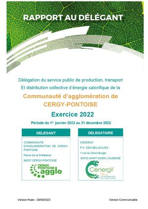 Rapport annuel 2022 - CenergY