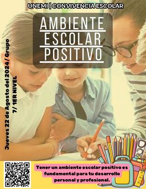 Revista Del Ambiente Escolar Positivo Grupo 7