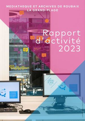 Rapport D'activité 2023 Médiathèque de Roubaix
