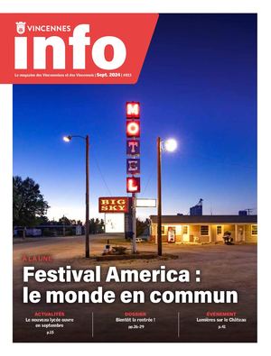 Vincennes Info N°813 Septembre 2024 Vincennes Info N°812 Septembre 2024