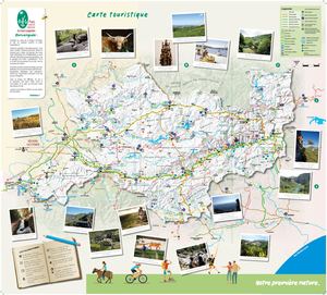 Carte Touristique / Valeurs Parc / 2024