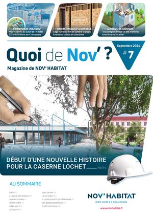 Nov'habitat - MAGAZINE QUOI DE NOV #7