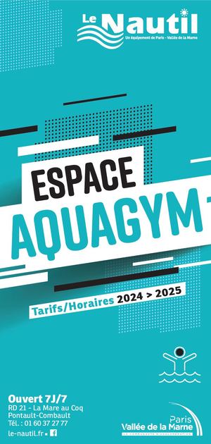 Le Nautil - Espace Aquagym 2024 / 2025