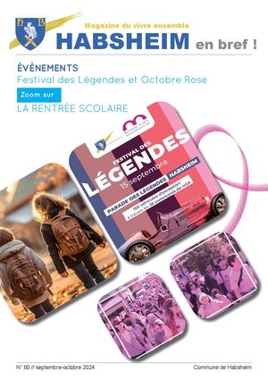 Bulletin Habsheim en bref, N60 Sept Oct 2024