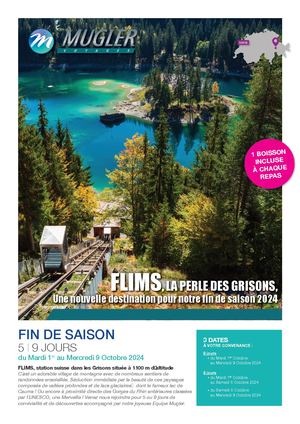 Programme Fin de Saison Flims