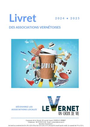 Livret Des Associations Vernétoises 2024