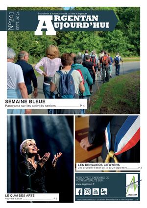 Argentan Aujourd'hui n°241 - septembre 2024
