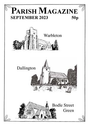 Warbleton, Bodle Street Green and Dallington parishes magazine September 2024