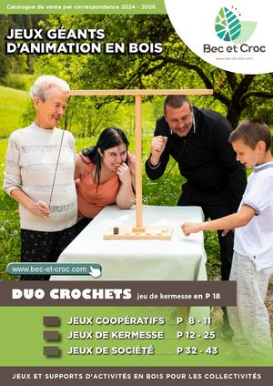 Catalogue Bec et Croc 2024 2025 2026