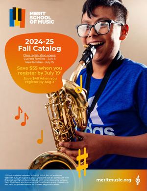 Fall 2024 Course Catalog | Merit School of Music
