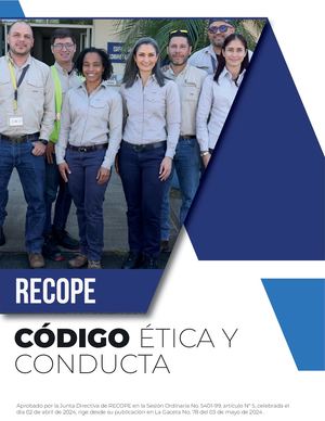 CÓDIGO DE ÉTICA Y CONDUCTA