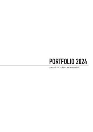 Portfolio 2024 - Anouck Picard