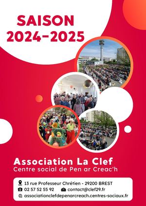 Plaquette 2024 2025 Centre Social Pen Ar Creach Brest