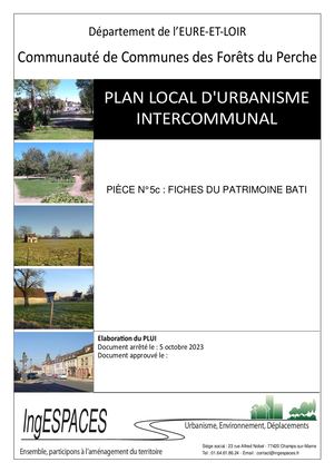 P5c - Forêts Du Perche ATLAS DU PATRIMOINE BÂTI Approb