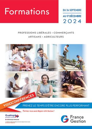 Programme Formation Septembre Décembre 2024