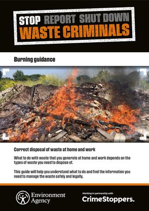 5. Burning Waste Advice & Guidance