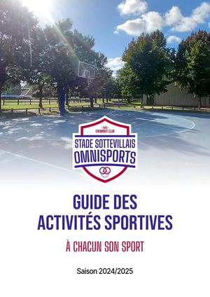Stade Sottevillais CC Omnisports ⎮ Guide Des Activités Sportives 2024/25
