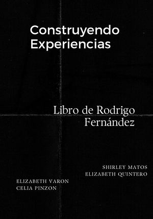 Libro Construyendo Experiencias