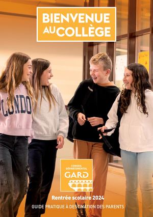 Bienvenue au collège 2024