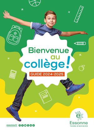 Le guide de la rentrée 2024-2025 des collégiens essonniens !
