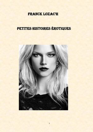 Franck Lozac'h   Petites Histoires Erotiques