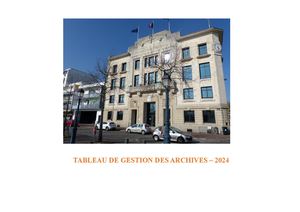 Tableau De Gestion Des Archives Ccim Actualisé