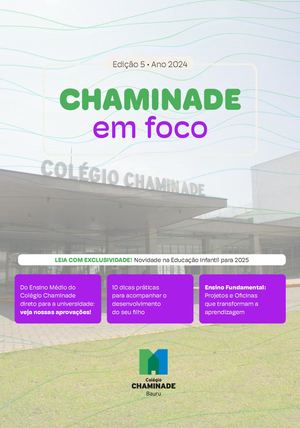 Revista Chaminade em Foco - Edição 5/2024