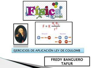 Ejercicios De Ley De Coulomb
