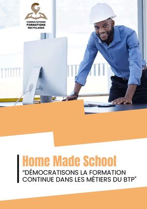 Catalogue De Formation De Home Made School