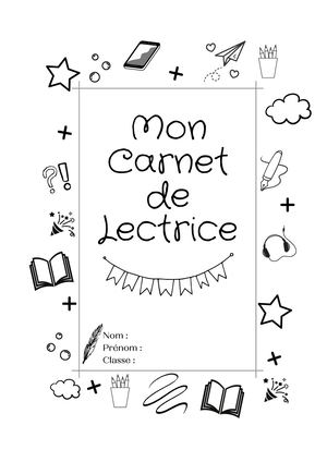 Carnet de lecteur Complet