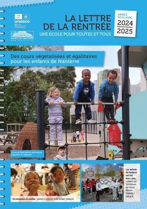 La lettre de la rentrée 2024/2025