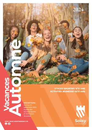 Vacances automne 2024