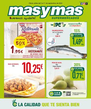 Oferta Válida Del 5 Al 11 De Septiembre De 2024 Masymas Supermercados