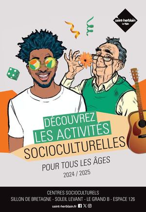 Activités des centres socioculturels 2024-2025