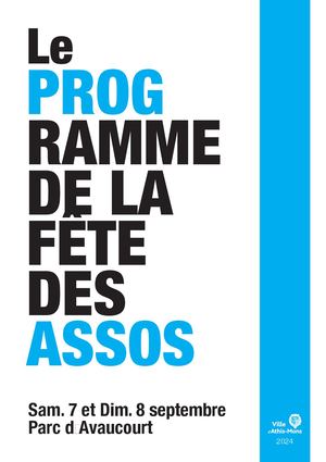 Programme de la Fête des Associations d'Athis-Mons 2024
