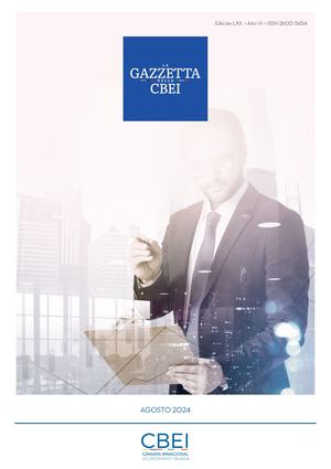 Agosto 2024 - La Gazzetta Della CBEI