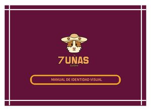 MANUAL DE IDENTIDAD VISUAL "7 UÑAS " CUYERIA