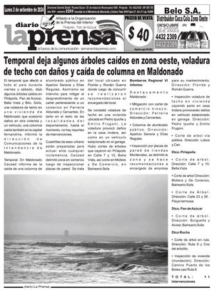 Diario Lunes 2 De Setiembre