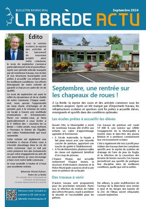Bulletin municipal de La Brède Septembre 2024