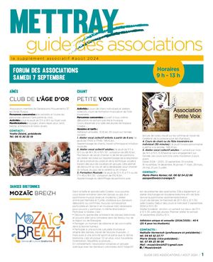 Guide des asso Mettray