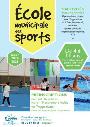École Municipale des Sports 2024-2025