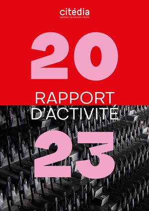 Citédia - Rapport Activité 2023